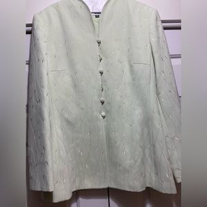 KASPER two piece Skirt Suit Size 14